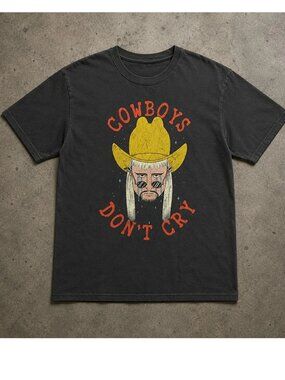 Oliver Tree Cowboys Don't Cry Vintage Graphic T-Shirt